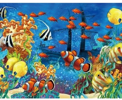 Dieren magneet 3D onderwaterwereld - Action products