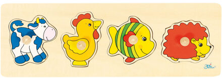 Dieren puzzel 4-delig