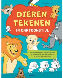 Dieren tekenen in cartoonstijl