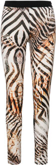 Dierenprint Zijdebroek Veelkleurig - EU 36 / UK 8