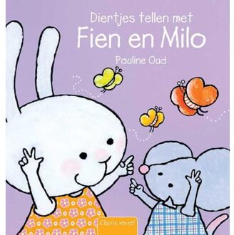Diertjes tellen met Fien en Milo - Boek Pauline Oud (9044819968)