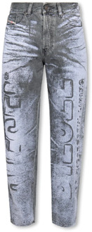 Diesel ‘2010-D-Macs-Fsd1’ jeans Diesel , Gray , Heren - W34,W32,W30