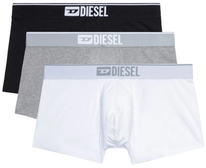 Diesel 3-Pack Stretch Katoenen Boxershorts Diesel , White , Heren - 2Xl,Xl,L,M,S