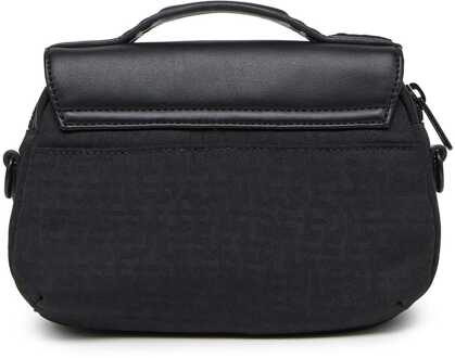 Diesel Accessoires Diesel Nylon Mono Mini Messenger Handtas in Zwart - maat
