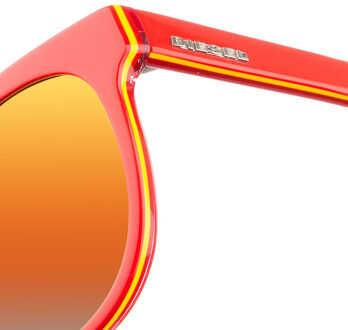 Diesel Acetaat zonnebril met ovale vorm DL0112 heren Veelkleurig