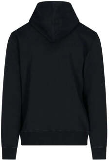 Diesel Arrow Logo Zwarte Kaviaar Hoodie - maat S