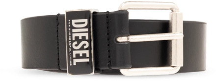 Diesel B-Glossy Loop Riem Diesel , Black , Heren - 95 Cm,90 Cm,100 Cm,80 Cm,105 Cm,85 Cm,75 CM