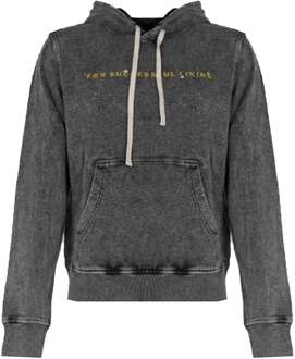 Diesel blouse Ginn Hood Mannen Grijs Grijs