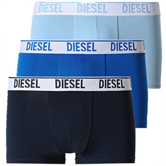 Diesel Boxershort Shawn 3-pack blauw - M