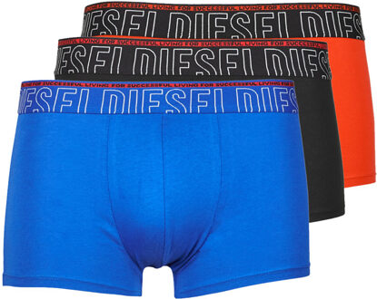 Diesel Boxershorts Damien 3-pack blauw-zwart-rood Multi - XL