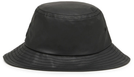 Diesel Bucket hat in coated twill Diesel , Black , Heren - L,M,S