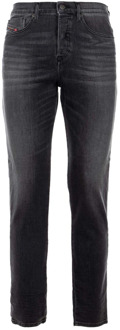 Diesel D-Finning slim fit jeans met stretch Zwart - W32/L32