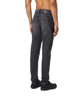 Diesel D-strukt 09n49 heren denim taperede  fit -  die Zwart - 33-32