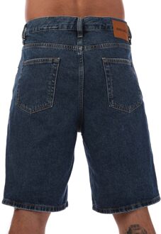 Diesel D-STRUKT denim short voor heren, denim Blauw