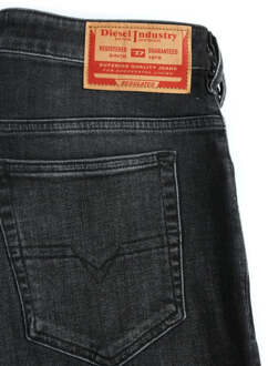 Diesel D-yennox Vervaagde Zwarte Denim Broek - 32 (Taille)