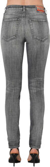 Diesel Dames/Dames 2015 Babhila Skinny Jeans (Zwart/Grijs) - maat
