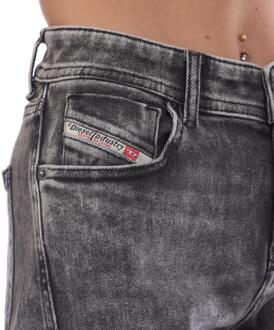 Diesel Dames/Dames 2017 Slandy Super Skinny Jeans (Zwart/Grijs) - 25W/30L