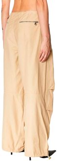 Diesel Dames/Dames P-Diamanda Cargo Broek (Natuurlijk) - maat Naturel