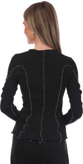 Diesel Dames/Dames T-Ribas Top (Zwart) - M