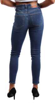 Diesel Dames Diesel 2017 Slandy Super-Skinny-Fit Jeans in Blauw
