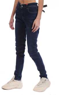 Diesel Dames Diesel 2018 Slandy-Low Skinny-Fit Jeans in Blauw - 24W/34L