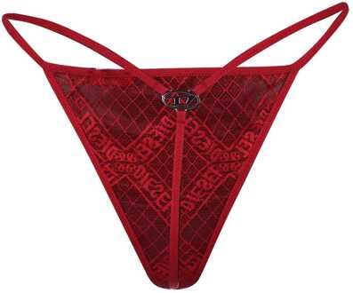 Diesel Dames Diesel UFST-D-String String in Rood