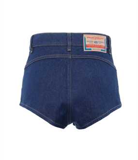 Diesel De-Lunar Short voor dames in blauw