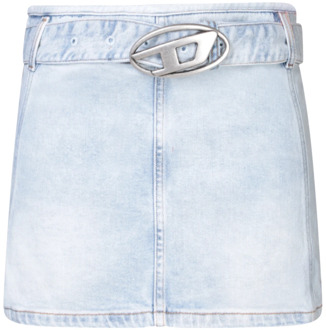 Diesel Denim Skirts Diesel , Blue , Dames - W28,W27,W26