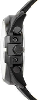 Diesel DZ4323 Mega Chief Chronograaf Zwarte Wijzerplaat Herenhorloge - One Size