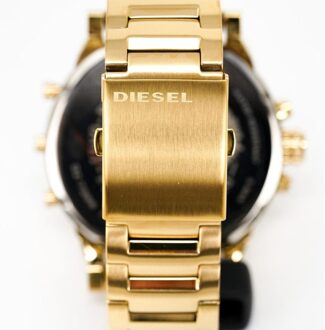 Diesel DZ7399 Mr Daddy 2.0 Geelgoud Herenhorloge - maat