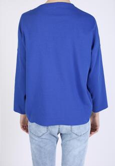 Diesel F Gertrude Y Flepa Womens Crew Sweatshirt in Koningsblauw