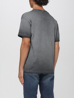 Diesel Grafische Print Casual T-shirt Grijs