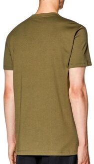 Diesel Heren 1976 Varsity Logo T-shirt (Groen) - maat M