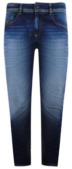 Diesel Heren 1979 Sleeker-R Jeans (Donkerblauw) - 33 Kort