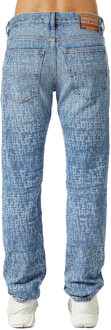 Diesel Heren 1995 D-Sark Straight Leg Jeans (Blauw)