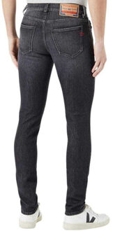 Diesel Heren 2019 D-Strukt Jeans (Zwart wassen)