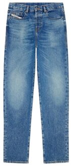 Diesel Heren 2020 D-Viker Jeans (Blauw)