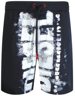 Diesel Heren BMBX-Powel Strand Boardshorts (Zwart)