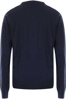 Diesel Heren Crew Neck Sweater Top (Blauw) - maat L
