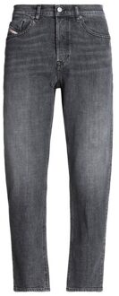 Diesel Heren D-Fining Tapered Jeans (Grijze Was) Donkergrijs
