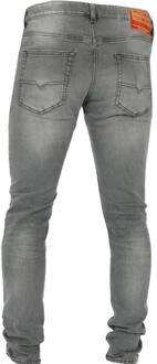Diesel Heren D-Luster Slim Jeans (Grijs) - 28 Normaal