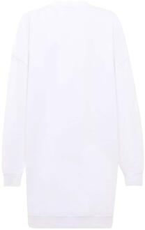 Diesel Heren D-Robbie-Div Oversized Sweatshirt (Wit)