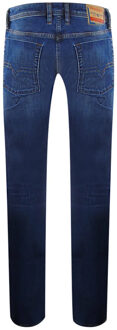 Diesel Heren D-Sark Faded Jeans (Blauw)