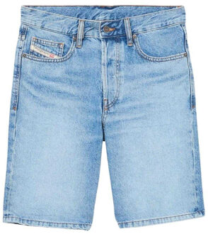 Diesel Heren Denim Slim Shorts (Blauw)