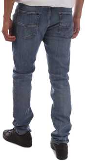 Diesel Heren Diesel 1986 Larkee Beex Regular-Fit Jeans in Denim Blauw - 29W/34L