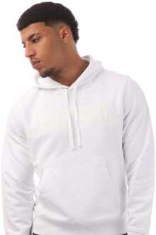 Diesel Heren Diesel S-Ginn 12-G Hoodie in Wit - maat S