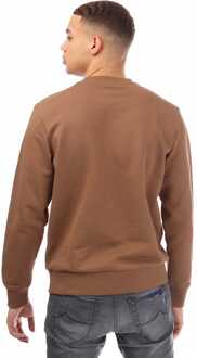 Diesel Heren Diesel S-Gir 11-6 Sweatshirt in Bruin