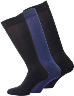 Diesel Heren Diesel Skm-Ray Three Pack Sokken in Zwart/Blauw - maat M