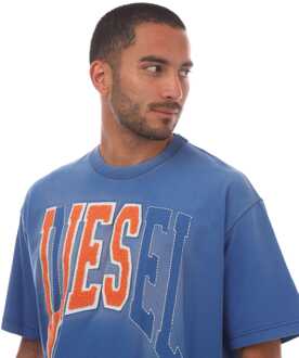 Diesel Heren Diesel T-Wash-N T-Shirt in Blauw