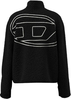 Diesel Heren F-Chibi Sweatshirt met volledige rits (Zwart) - maat L